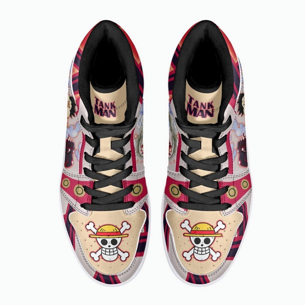 Monkey D. Luffy Gear 4th Tank Man One Piece JD1 High Top Shoes