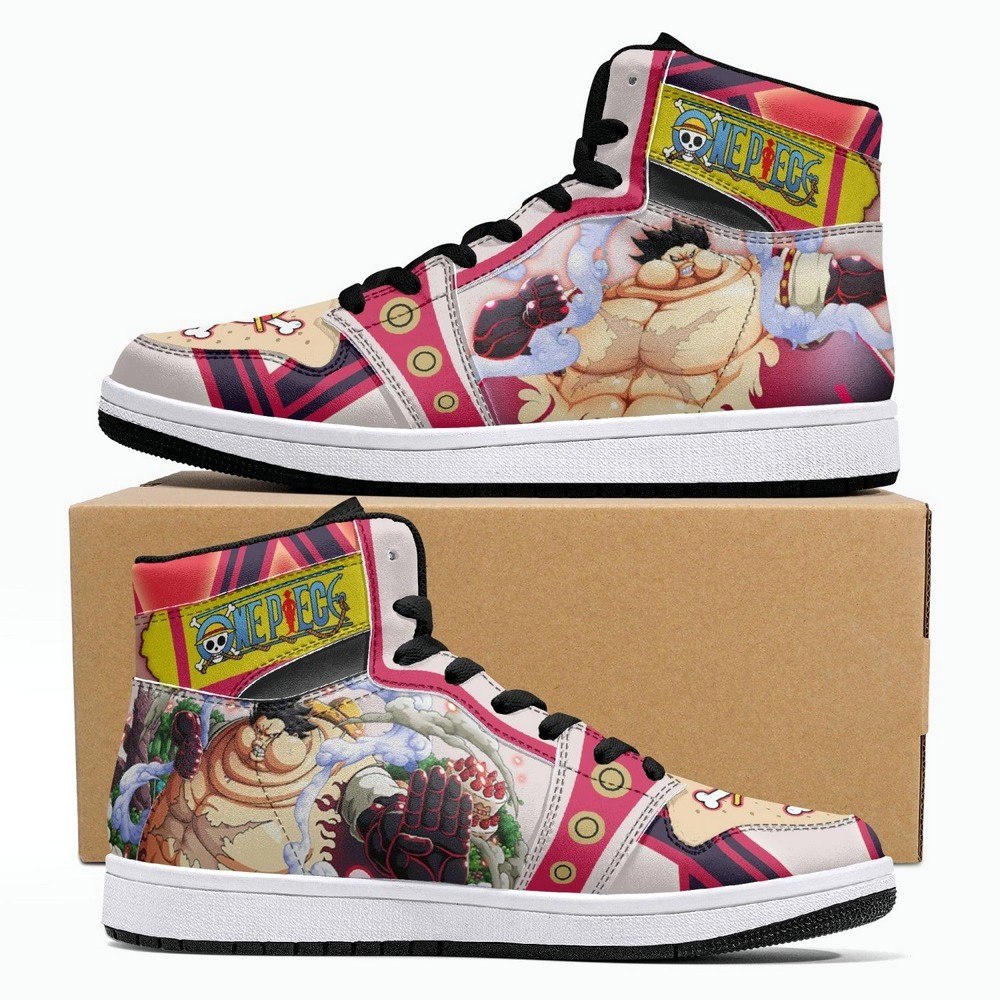 Monkey D. Luffy Gear 4th Tank Man One Piece JD1 High Top Shoes