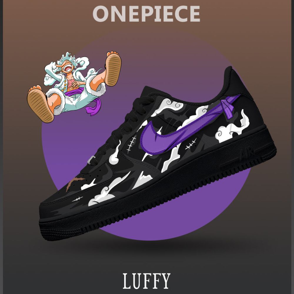 Monkey D. Luffy NO.8 One Piece AF1 Shoes
