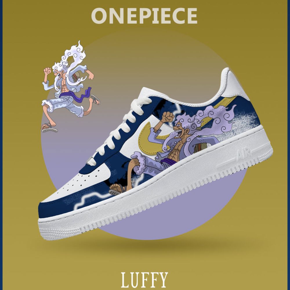 Monkey D. Luffy NO.9 One Piece AF1 Shoes