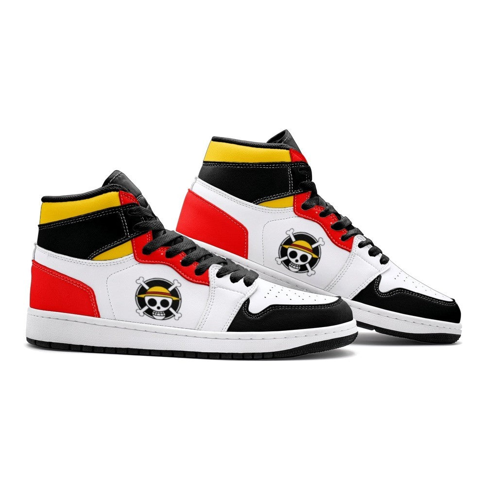 Monkey D. Luffy One Piece Air Jordan 1 High Top Shoes