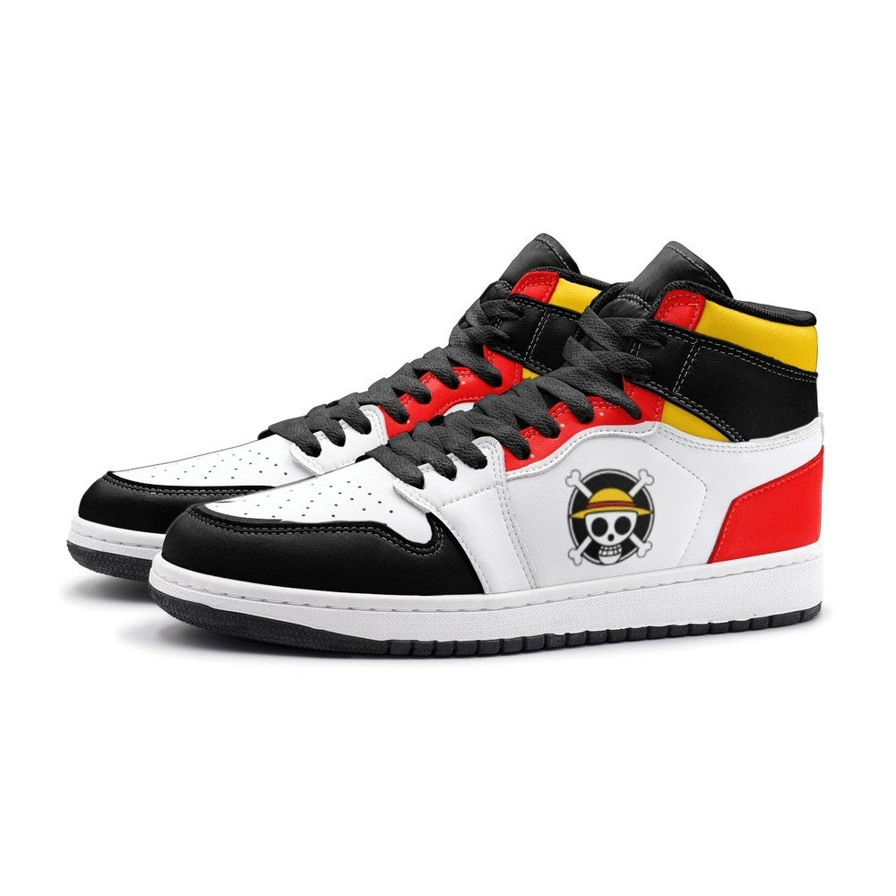 Monkey D. Luffy One Piece Air Jordan 1 High Top Shoes