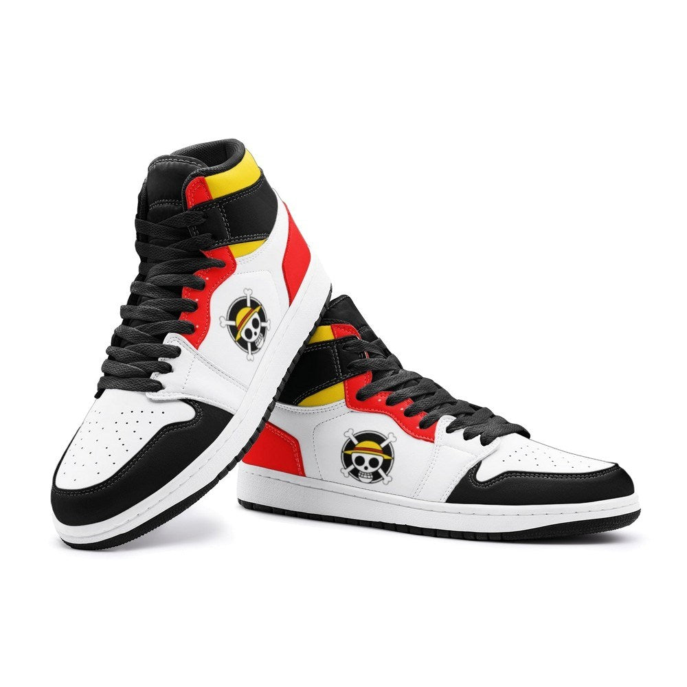 Monkey D. Luffy One Piece Air Jordan 1 High Top Shoes