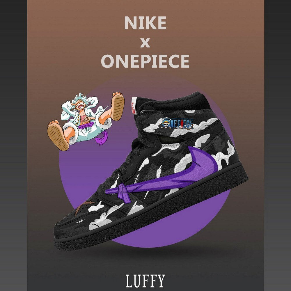 Monkey D. Luffy V.4 One Piece Limited High Top Shoes