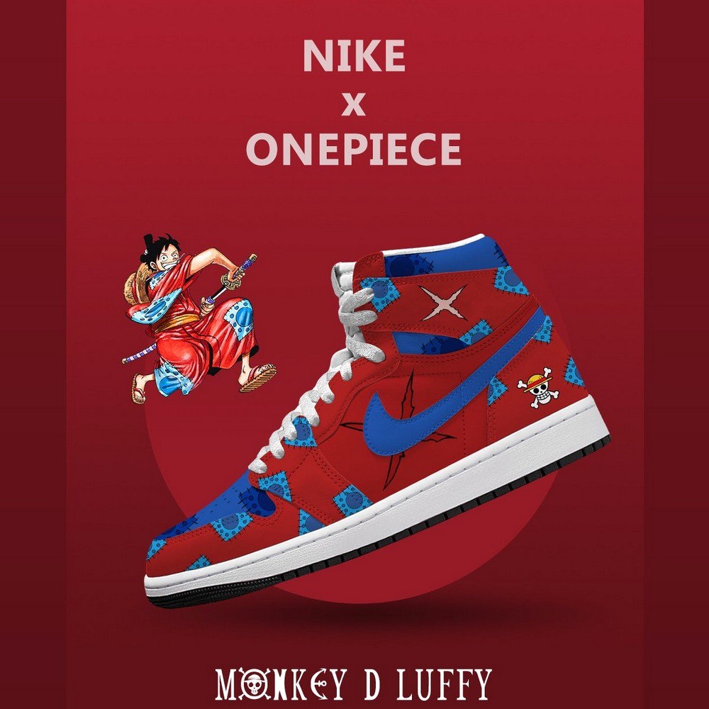Monkey D. Luffy V.3 One Piece Limited High Top Shoes