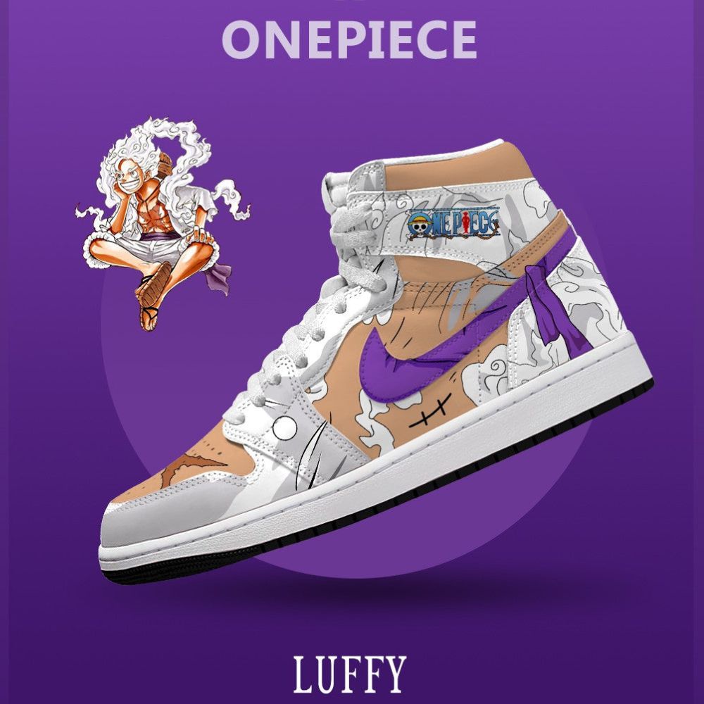 Monkey D. Luffy V.6 One Piece J1 High Top Shoes