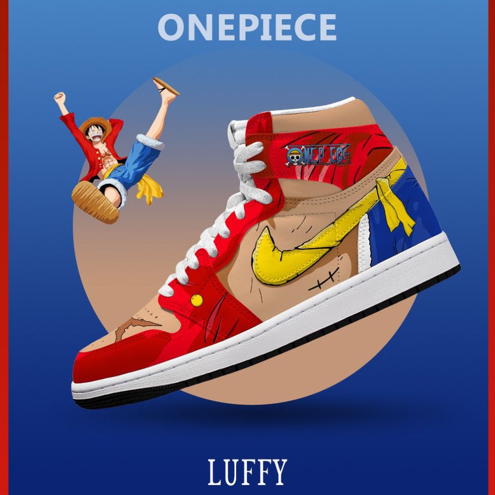 Monkey D. Luffy V.7 One Piece J1 High Top Shoes