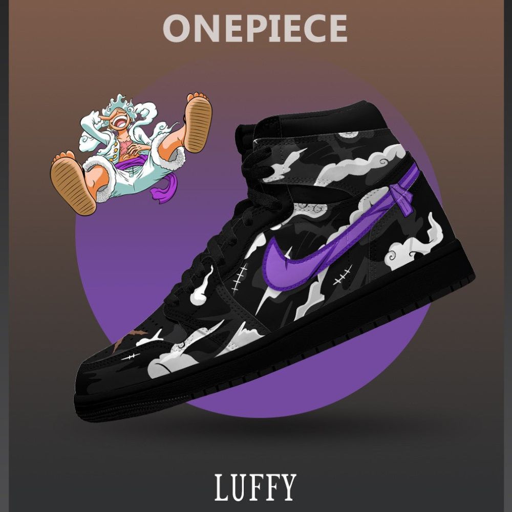 Monkey D. Luffy V.8 One Piece J1 High Top Shoes