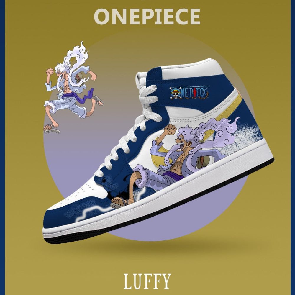 Monkey D. Luffy V.9 One Piece J1 High Top Shoes