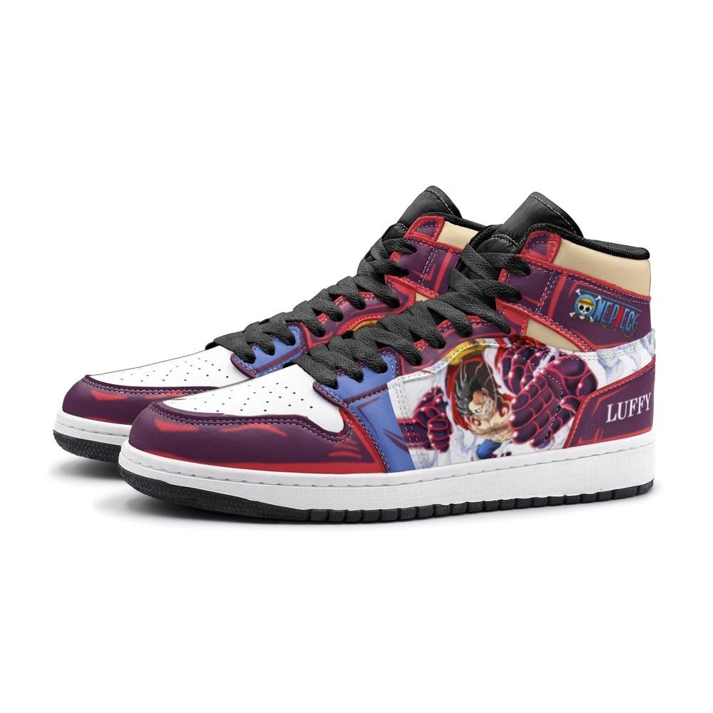 Monkey God Luffy One Piece Air Jordan 1 High Top Shoes