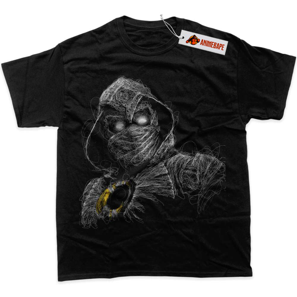 Moon Knight Marvel Comics Graphic T-Shirt for Fans and Collectors