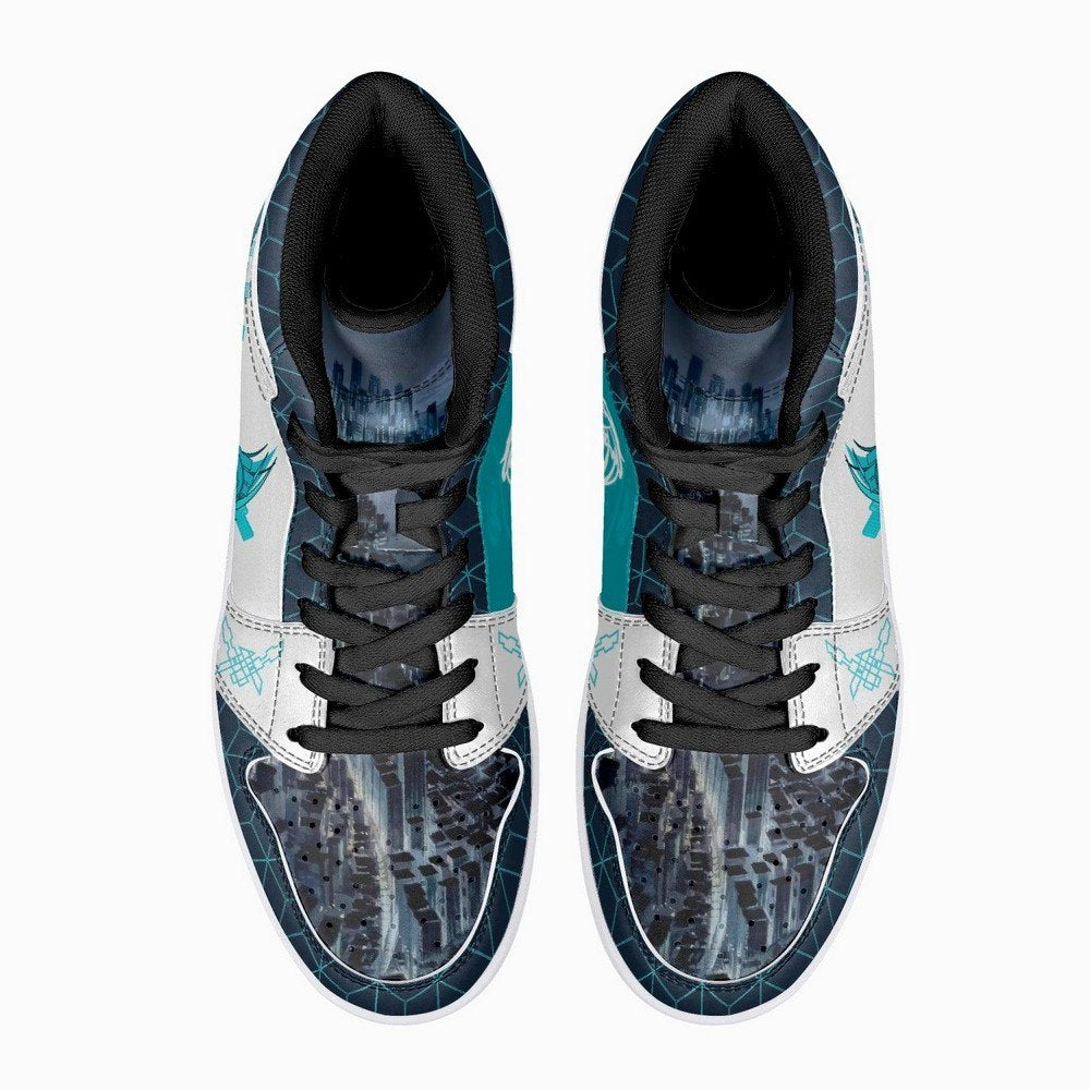 Motoko Kusanagi Ghost In The Shell JD1 High Top Shoes