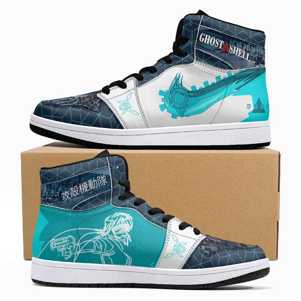 Motoko Kusanagi Ghost In The Shell JD1 High Top Shoes