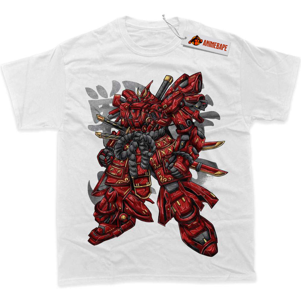 Sazabi Gundam Anime Graphic T-Shirt - MSN-04 Design