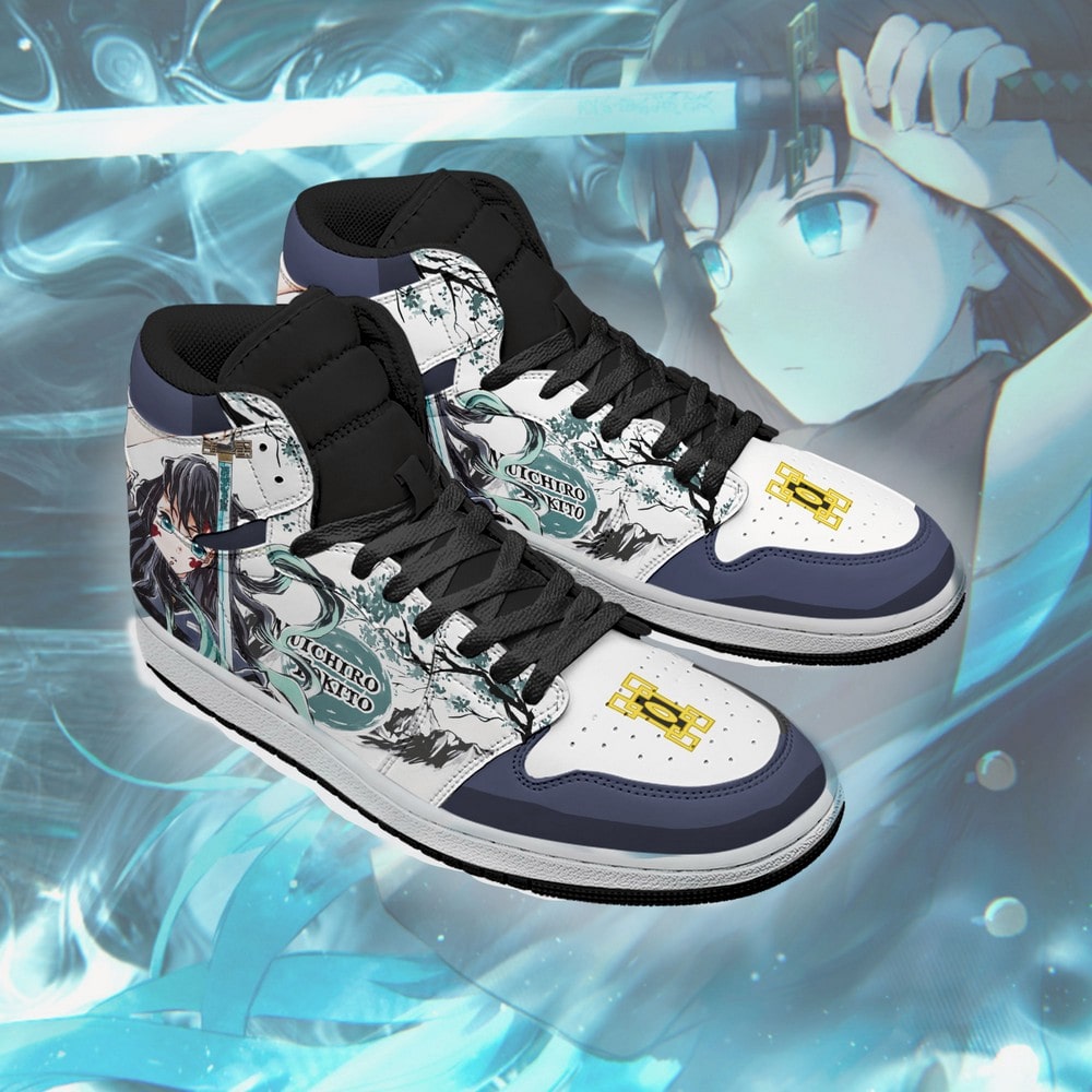 Muichiro Tokito Demon Slayer J1 High Top Shoes
