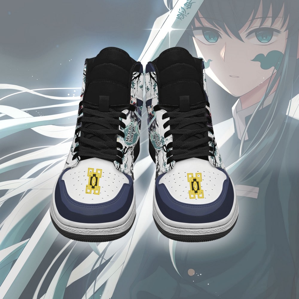 Muichiro Tokito Demon Slayer J1 High Top Shoes