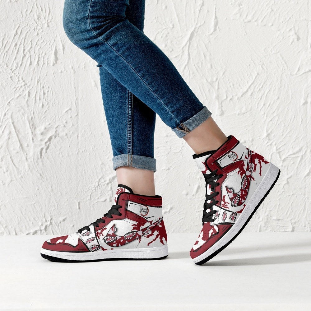 Muzan Kibutsuji Demon Slayer JD1 High Top Shoes
