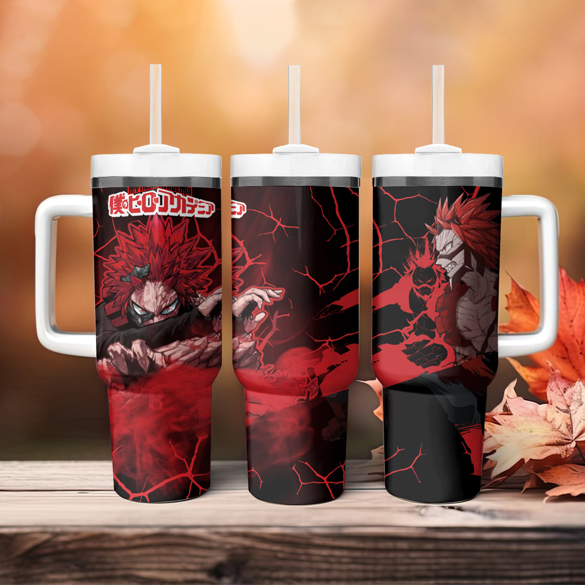 My Hero Academia The Hero Eijiro Kirishima Large Tumbler