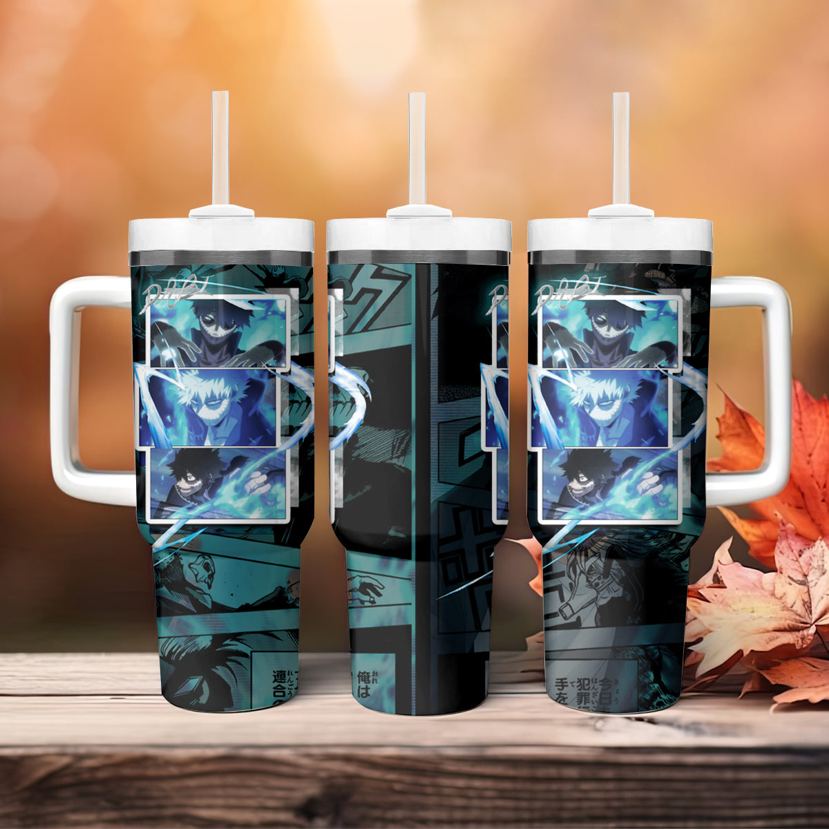 My Hero Academia Villain Dabi Large Tumbler