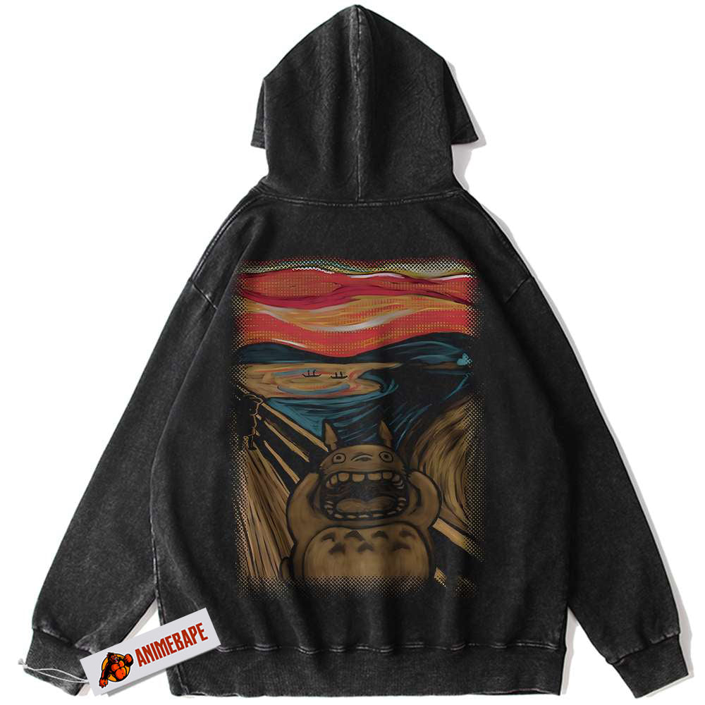 Studio Ghibli My Neighbor Totoro Vintage Anime Hoodie