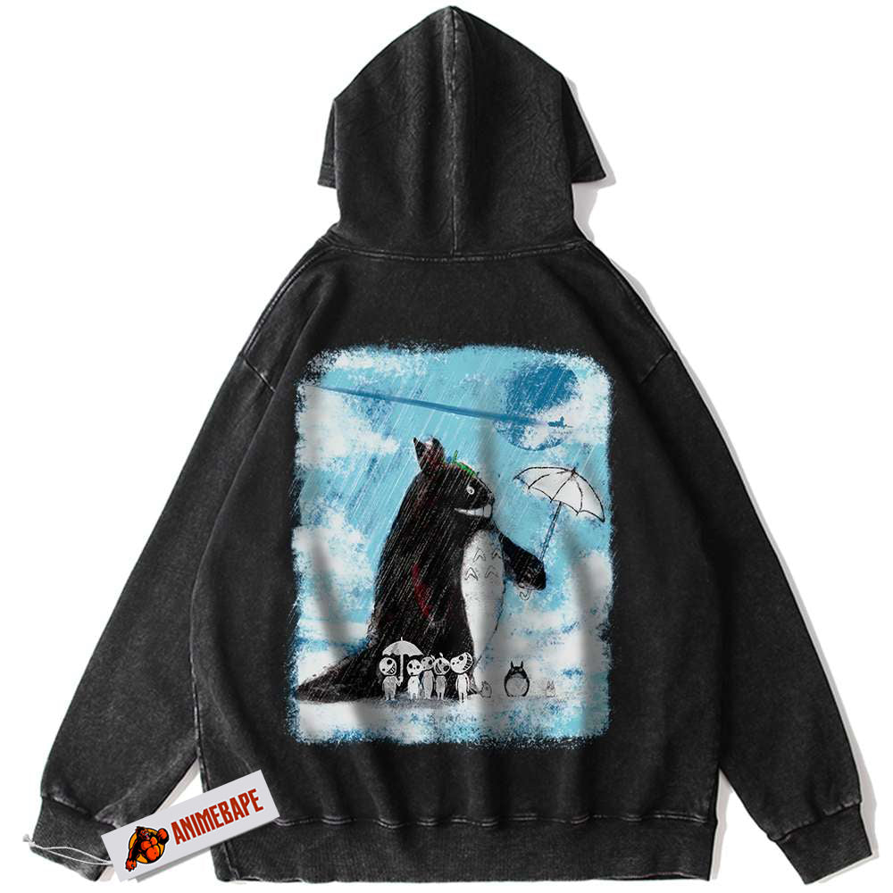 My Neighbor Totoro Anime Hoodie, Vintage Studio Ghibli Hoodie