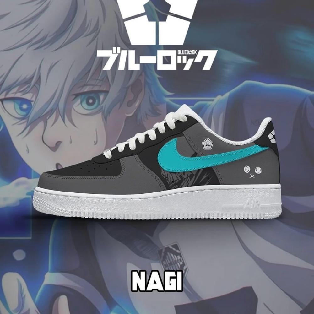 Nagi Blue Lock AF1 Shoes