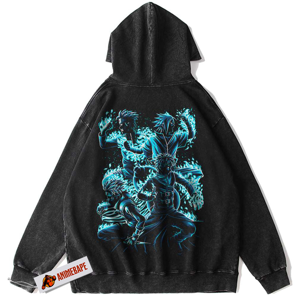 Naruto Vintage Anime Hoodie for Fans and Cosplay Enthusiasts
