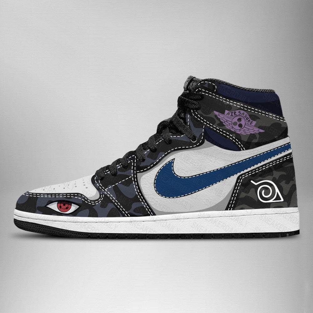 Naruto Sasuke AJ1 High Top Shoes
