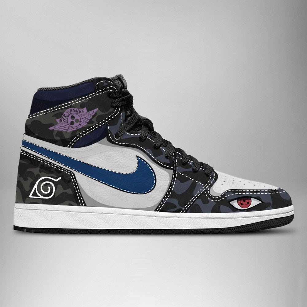 Naruto Sasuke AJ1 High Top Shoes