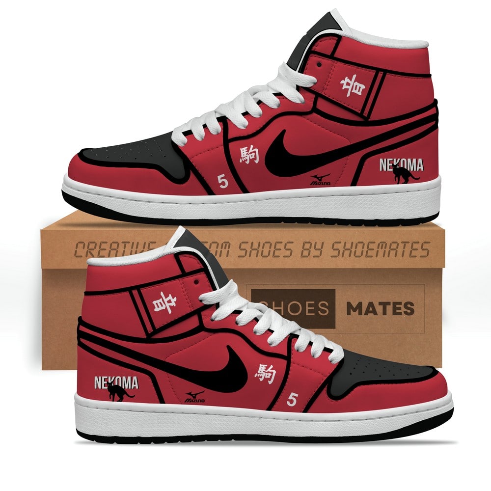 Nekoma Haikyuu J1 High Top Shoes