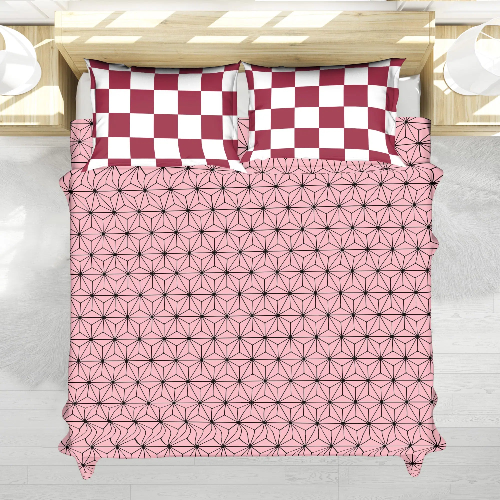 Nezuko Demon Slayer Bedding Set