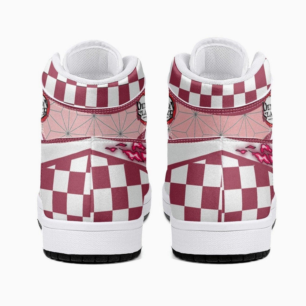 Nezuko Kamado Demon Slayer JD1 High Top Shoes