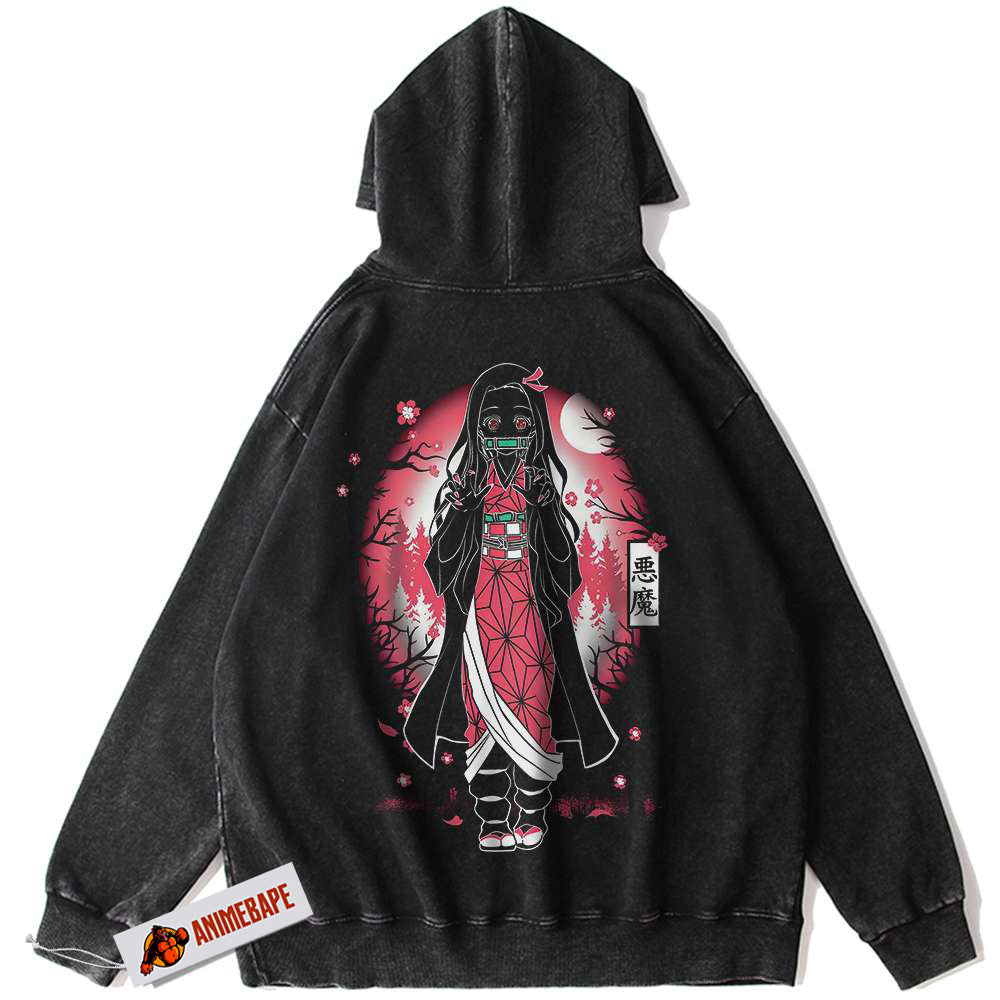 Demon Slayer Nezuko Kamado Vintage Hoodie, Anime Fan Apparel