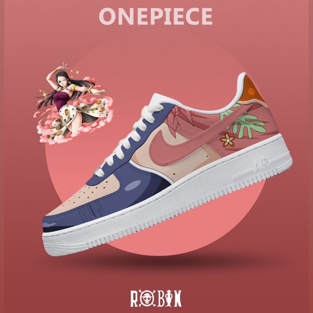 Nico Robin No.3 One Piece AF1 Shoes