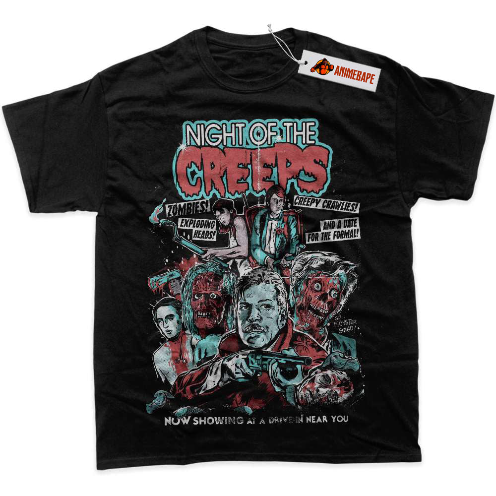 Halloween Horror Movie Night of the Creeps Graphic T-Shirt