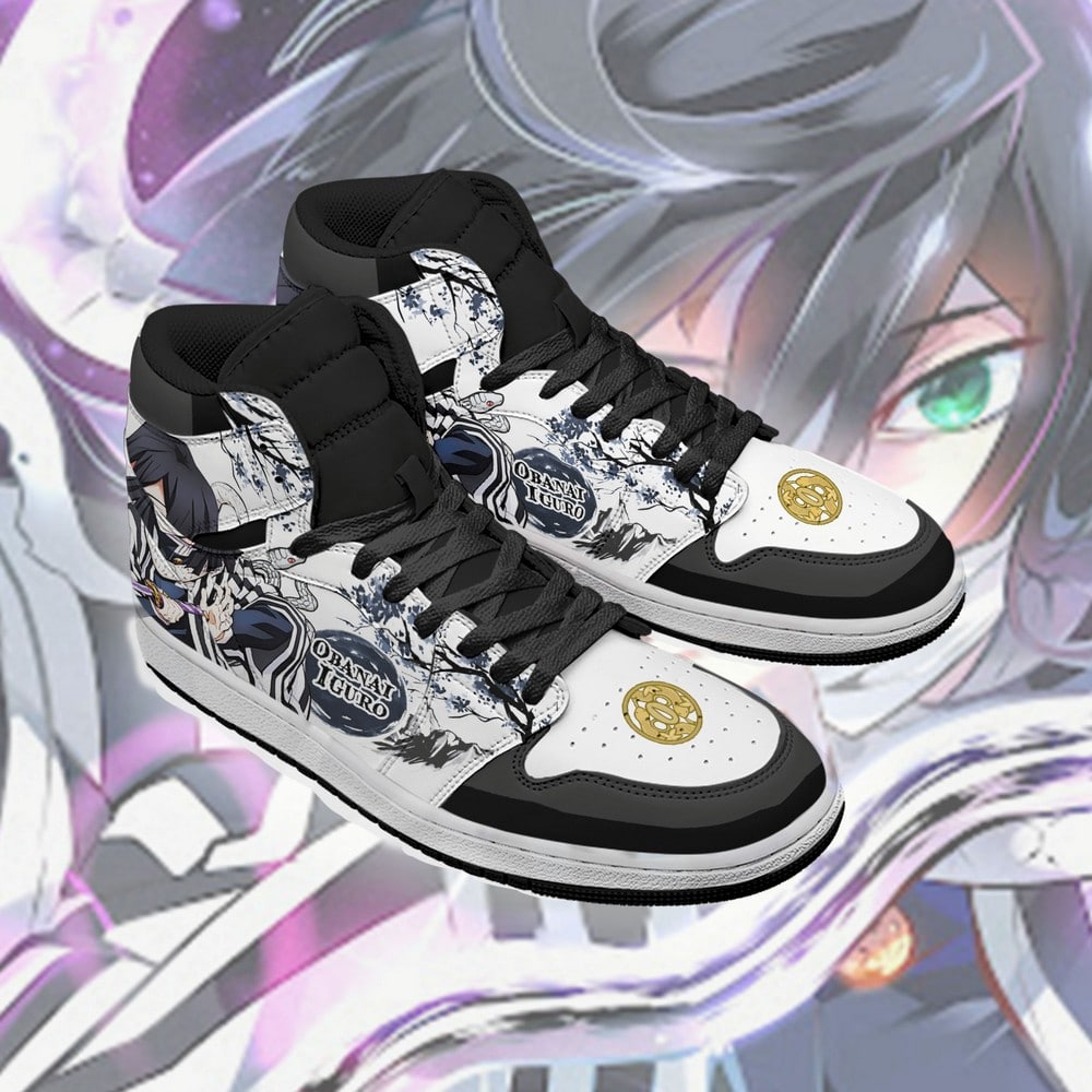 Obanai Iguro Demon Slayer J1 High Top Shoes