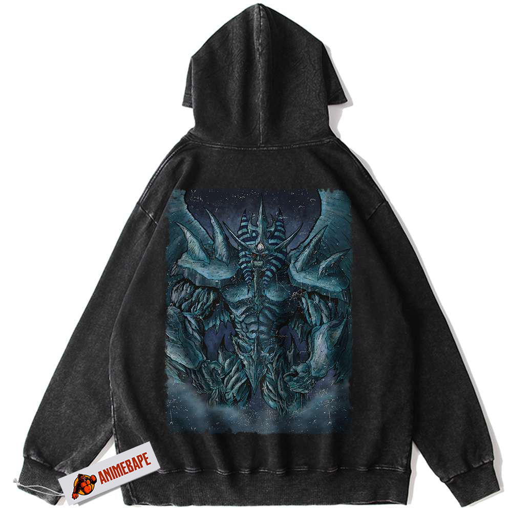Yu-Gi-Oh! Obelisk the Tormentor Vintage Anime Hoodie - Cool Apparel