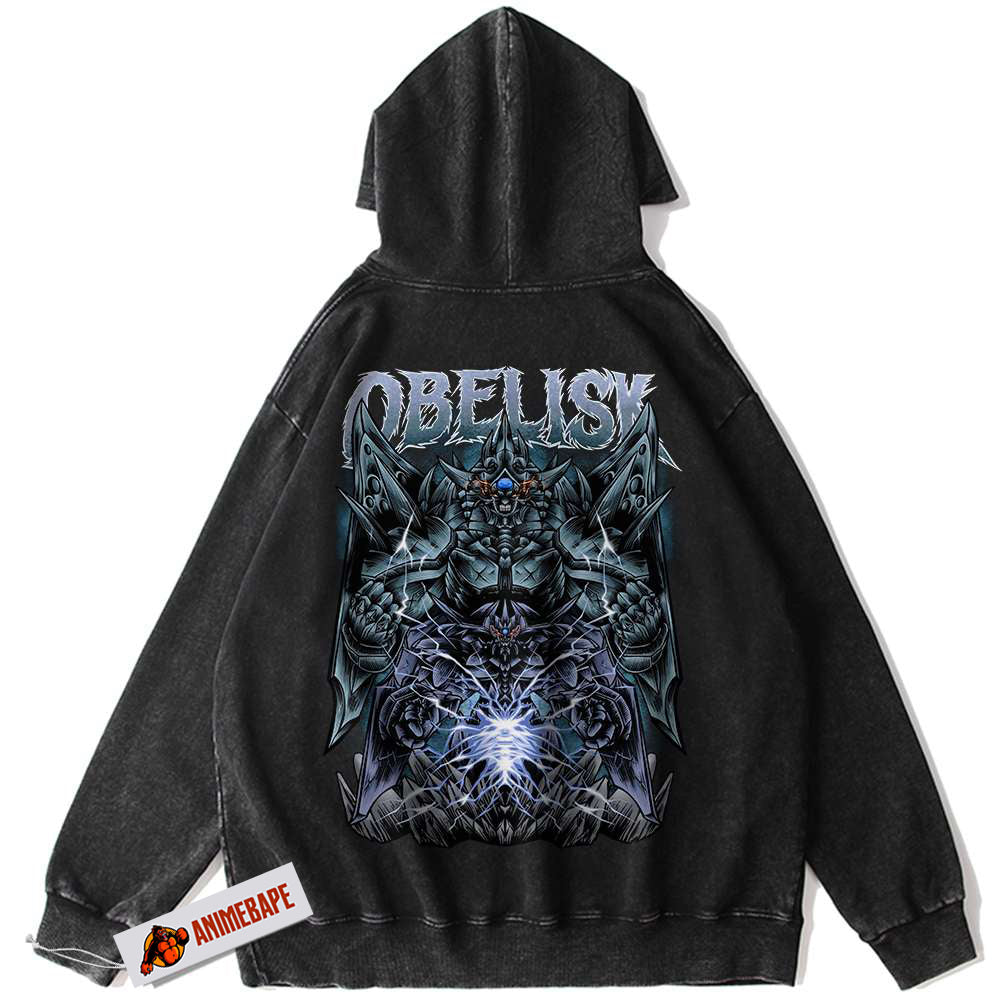 Yu-Gi-Oh! Obelisk the Tormentor Vintage Anime Hoodie