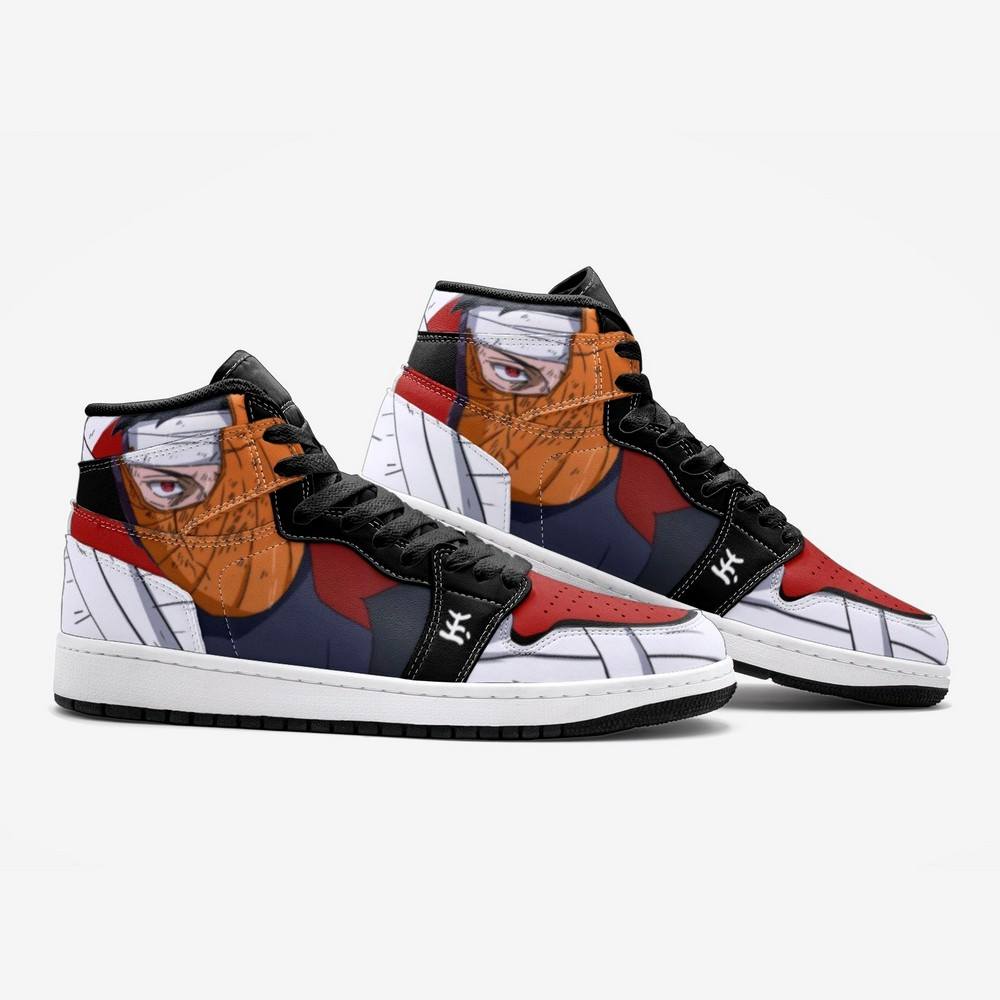 Obito Tobi Clan Reveal Ninja J1 High Top Shoes