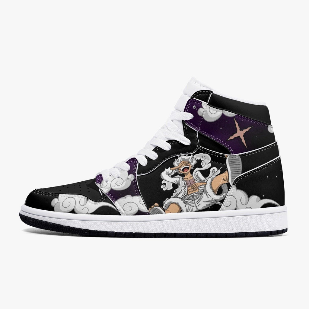 One Piece Luffy White Gear 5 AJ1 High Top Shoes