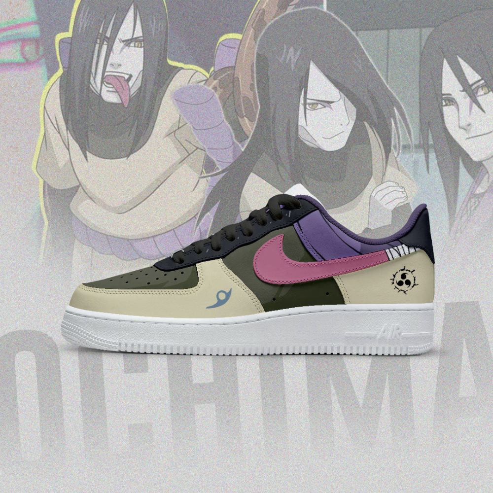 Orochimaru Naruto AF1 Shoes