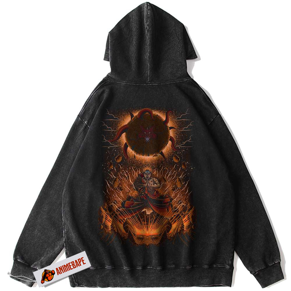 Nagato Uzumaki Pain Hoodie, Naruto Vintage Anime Hoodie