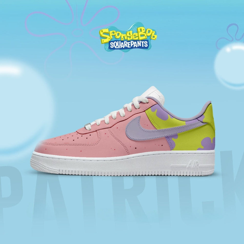 Patrick Star Spongebob Squarepants AF1 Shoes