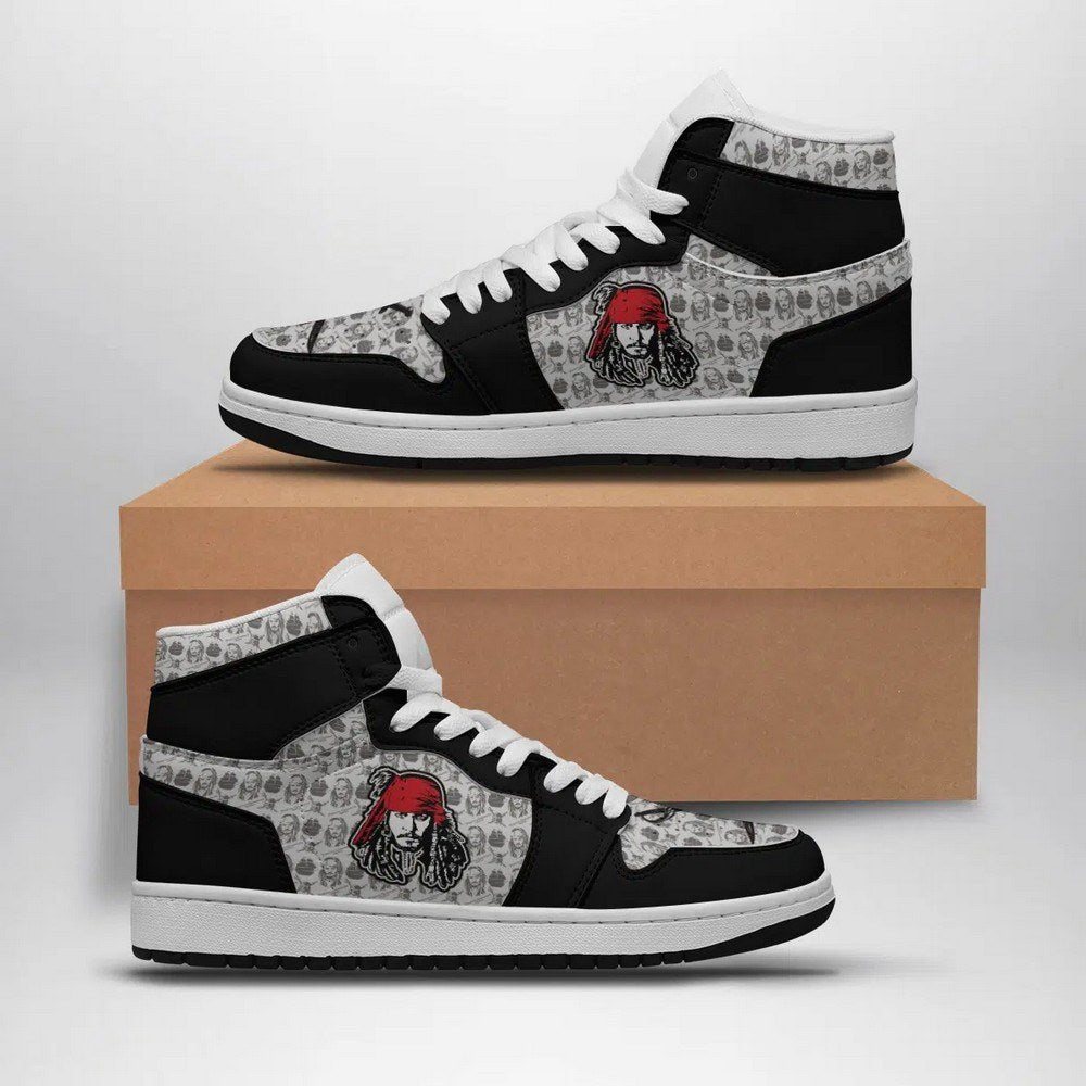 Pirates of Carribean Disney AJ1 High Top Shoes
