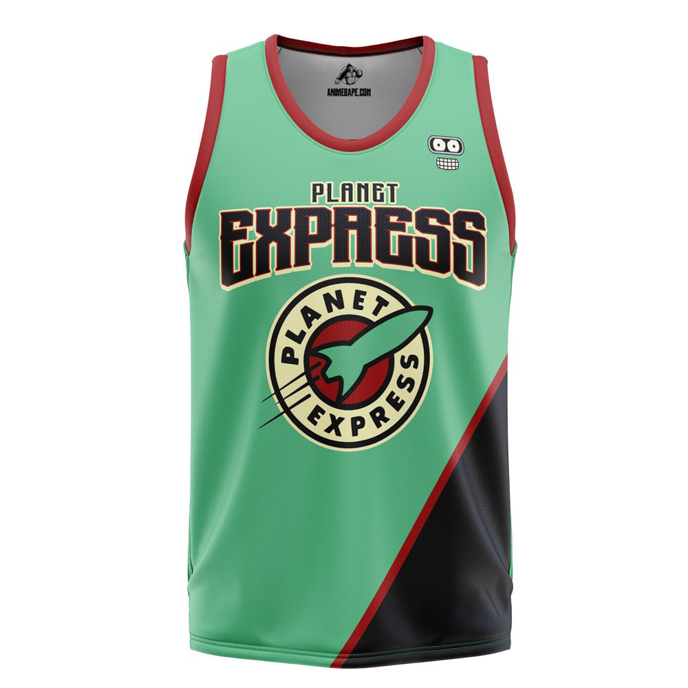 Planet Express Futurama Basketball Jersey