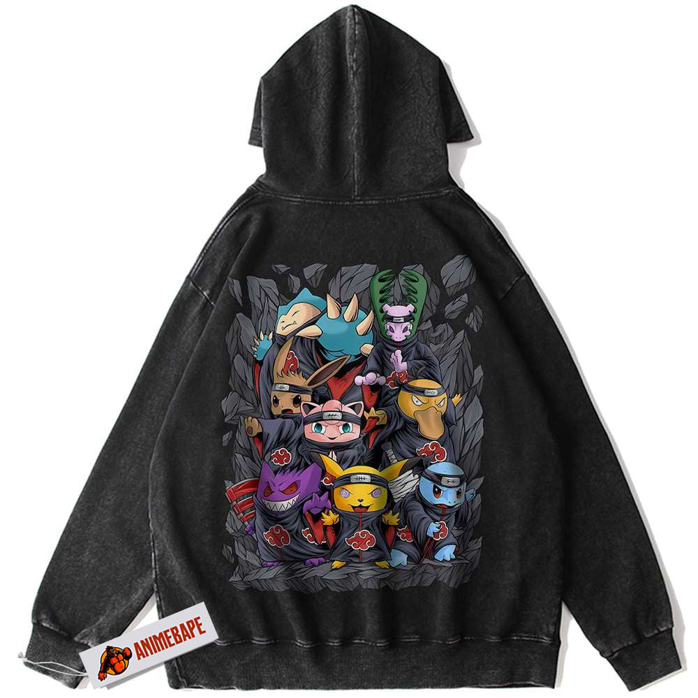 Vintage Pokemon Anime Hoodie for Fans Pokemon Hoodie,