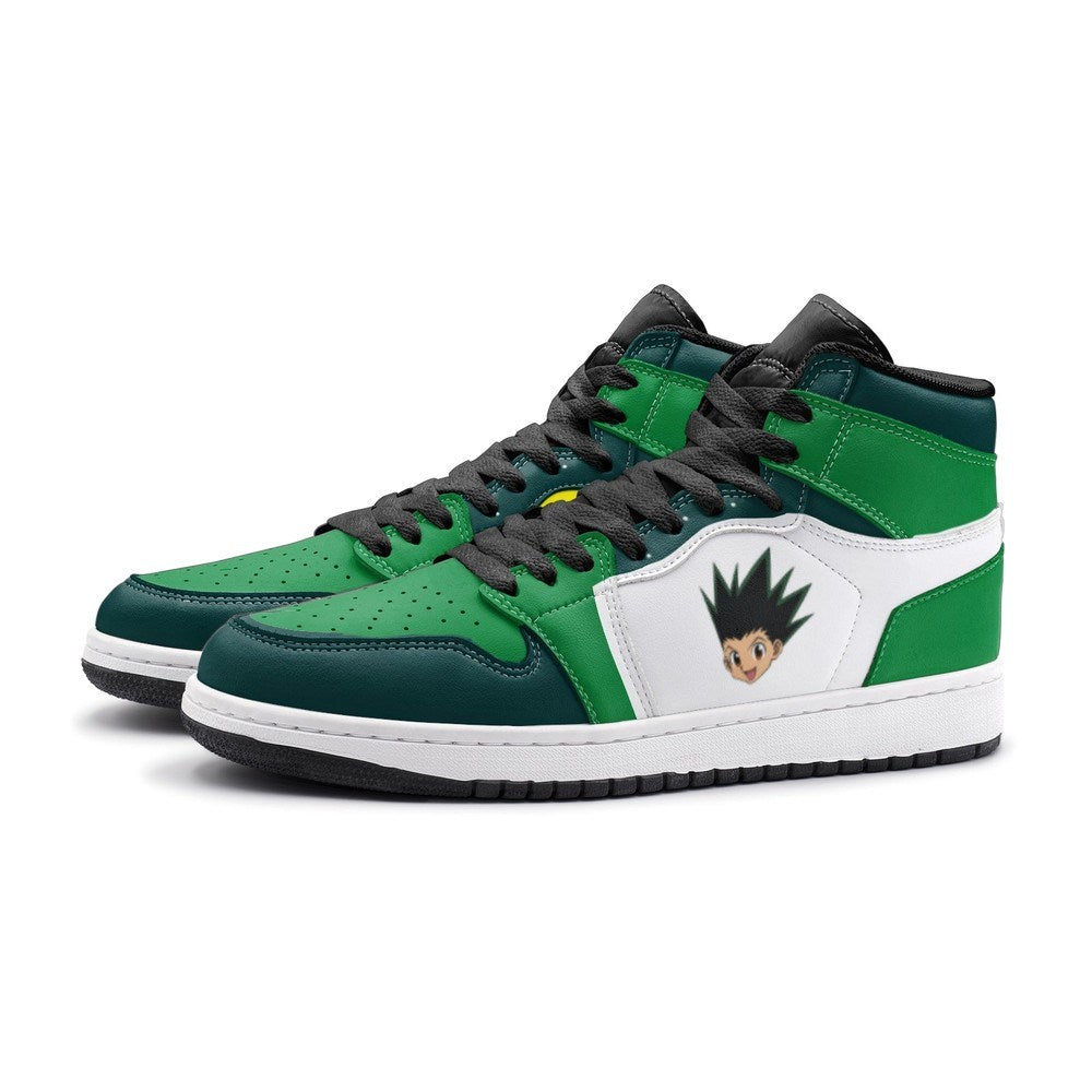 Power Punch Gon Hunter X Hunter Air Jordan 1 High Top Shoes