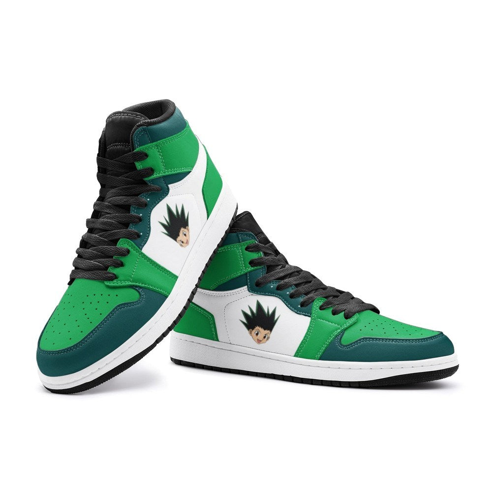 Power Punch Gon Hunter X Hunter Air Jordan 1 High Top Shoes