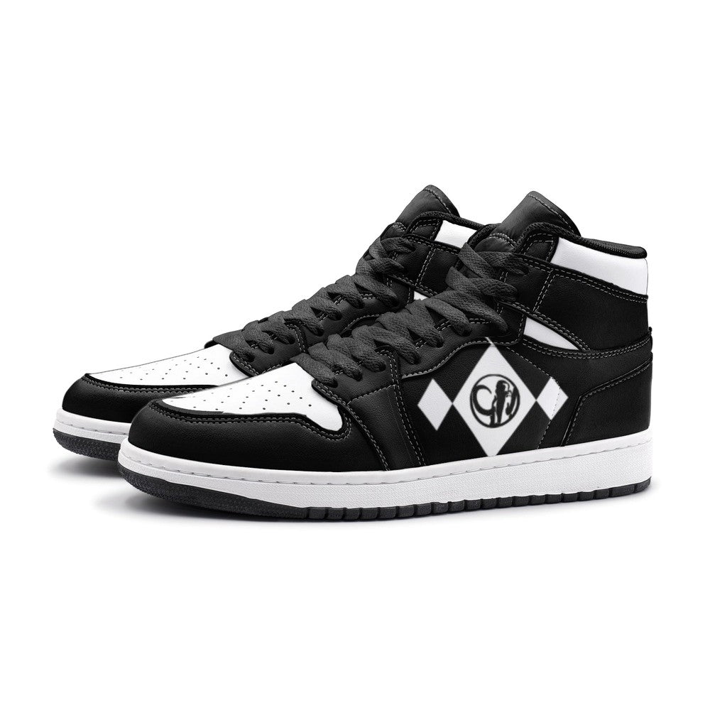 Power Rangers Black J1 High Top Shoes