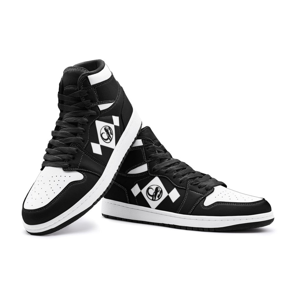 Power Rangers Black J1 High Top Shoes